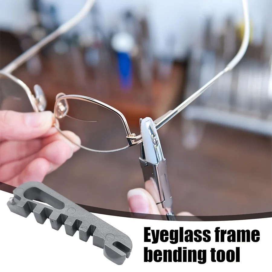 Eyeglass Repair Tool - Portable for home/Eye Care - Compatible for Glasses Repair, temple Bending, Nose Pad Adjustment
