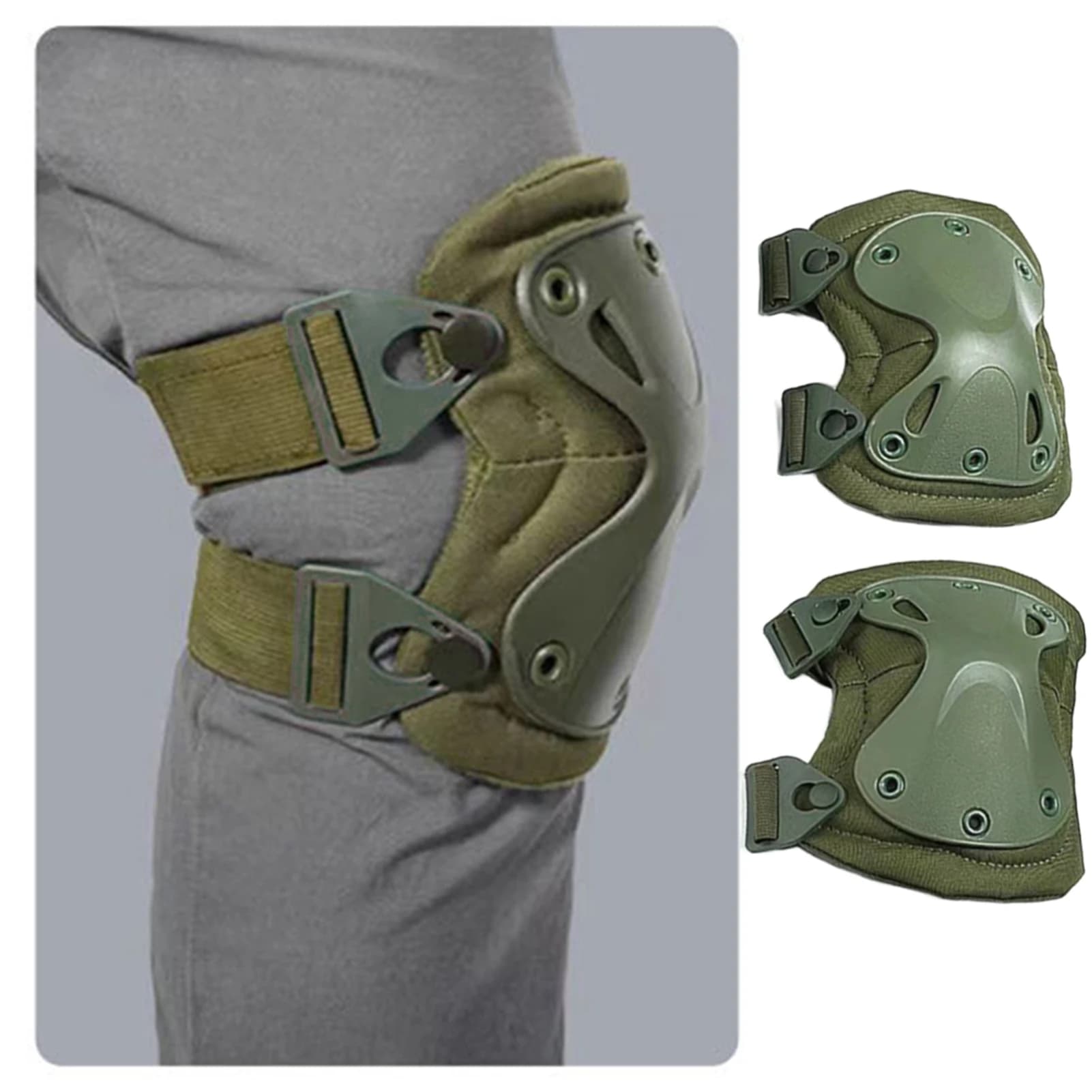 1 Pair Professional Thicken Knee Pads Knee Sleeve Support Highly Elastic Knee Protector for Rollerblading Skateboard