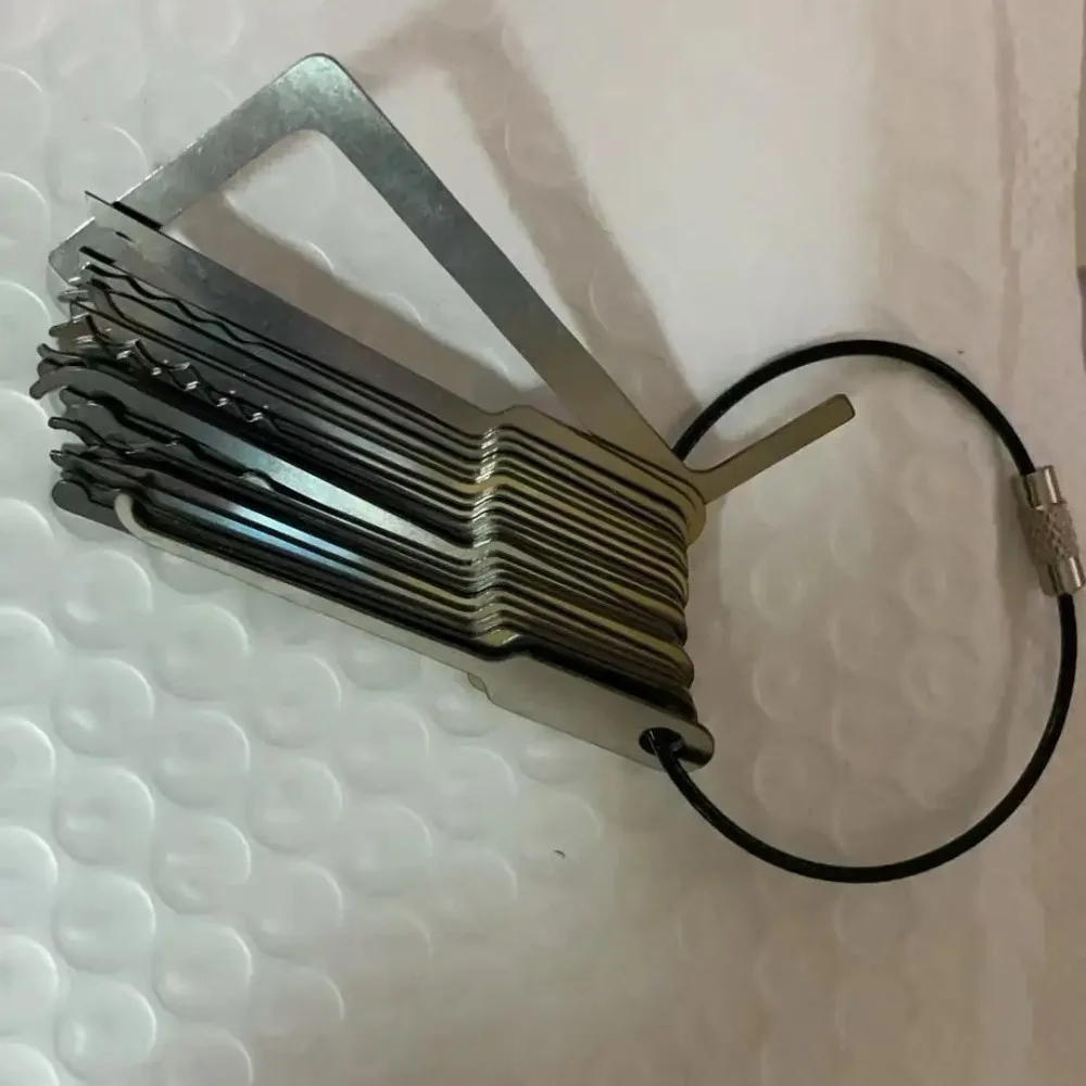 22IN1 Full Set Universal Wrench Suitable Tool Portable Tool for Unlocking Doors  Use Opening Doors When Keys Are Forgotten