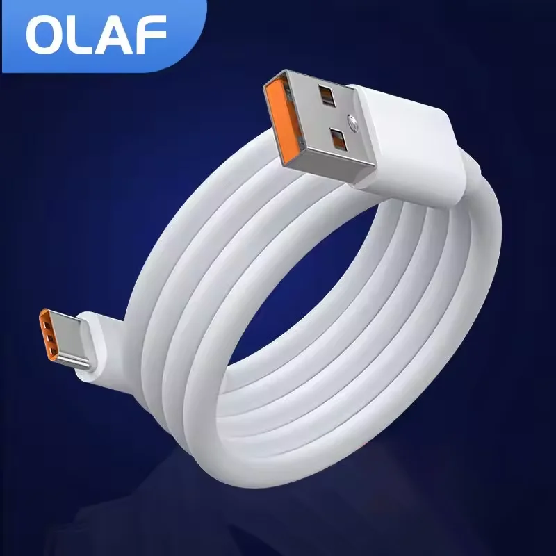 USB Type C Fast Charging Cable for Huawei Mate 40 50 Mobile Phone USB-C Wire Phone Data Cord for Xiaomi Samsung Oneplus POCO