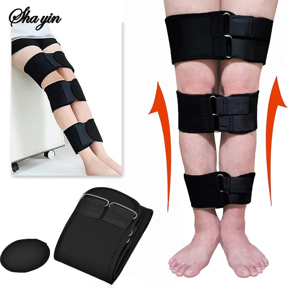 3pcs/set Legs Posture Corrector Multi-functional Bow-legged Correction Bandage Belt Correction Belt For O- Type Legs X-type Legs