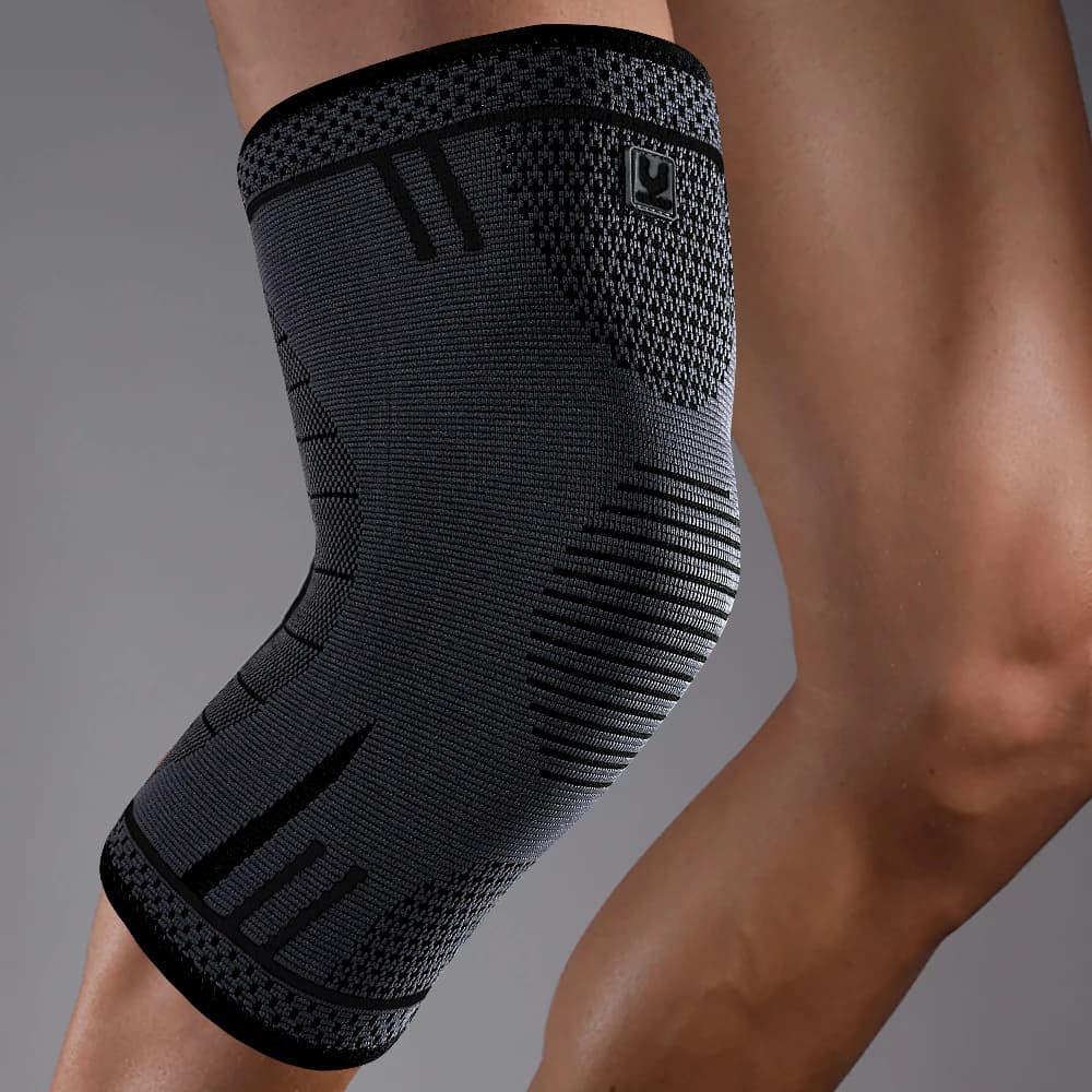 1 PC Knee Pads Strap Patella Medial Support Meniscus Silicone Compression Protection Sport Knee Braces Basketball Running Prot