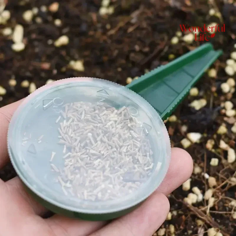 Multifunction lant Seed Sower File Adjustable Planter Hand Held Seeding Dispenser Accessory Flower Grass Plant Seeder Garden